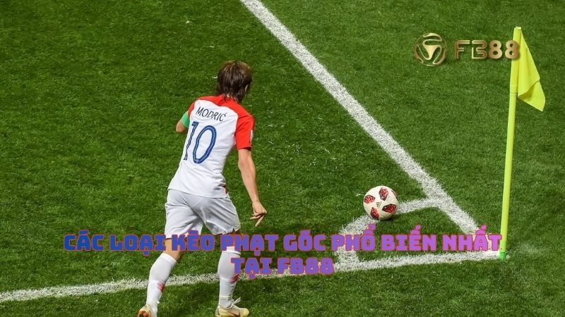 Các loại kèo phạt góc phổ biến nhất tại fb88