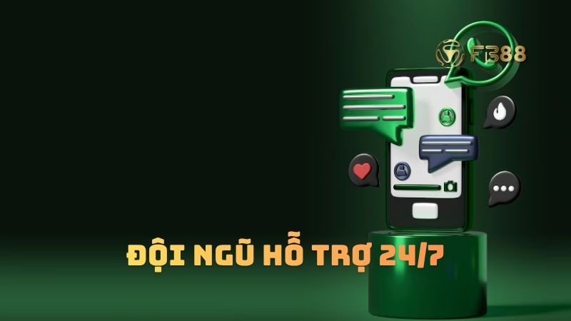 Đội ngũ chăm sóc luôn thường trực 24/7 để hỗ trợ anh em